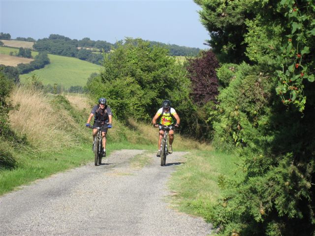 laurent et bruno en plein efforts