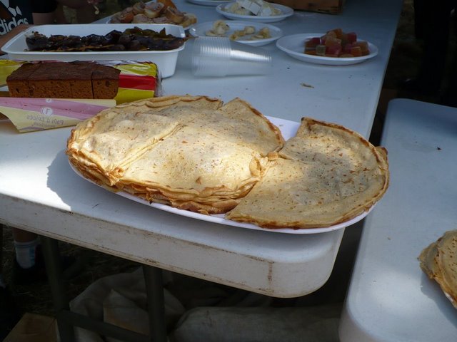 crepes au rhum ...