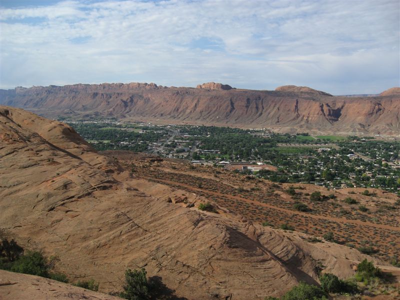 la coulée verrte de moab
