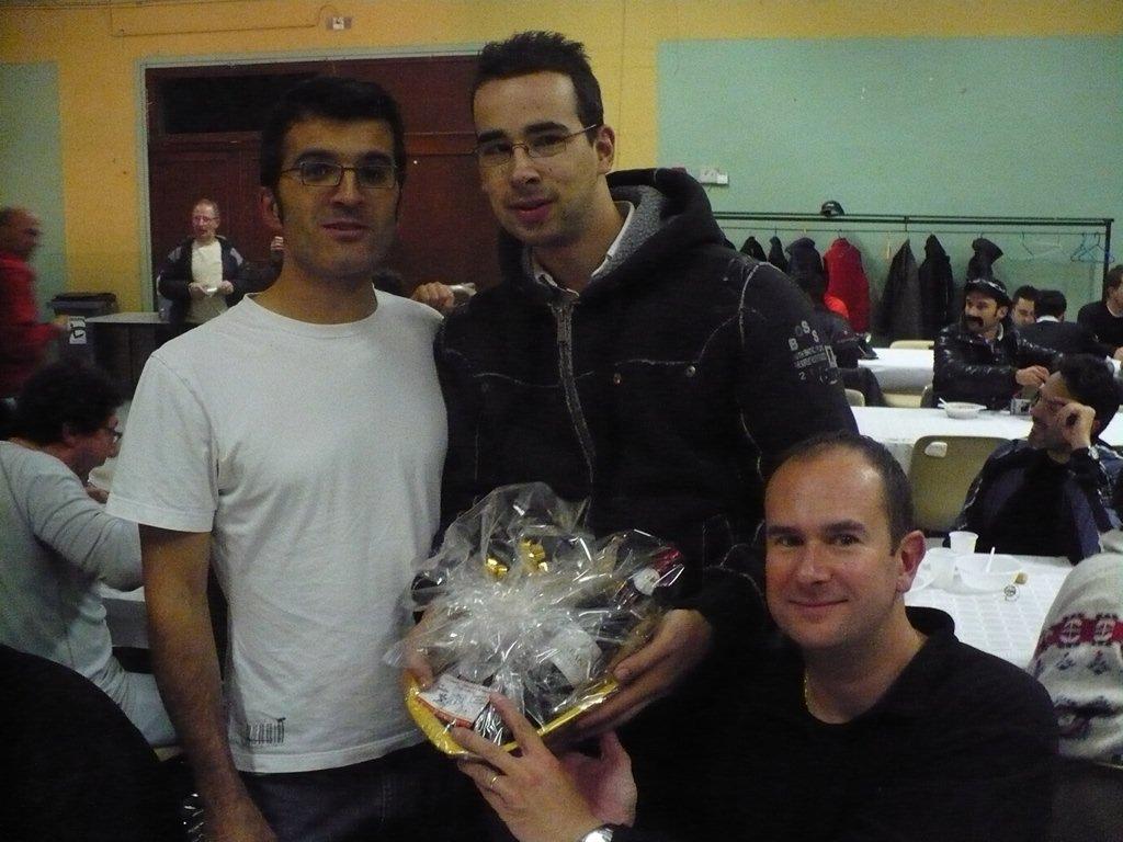 La remise des prix !