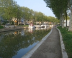 le Canal de la Robinne à l\'entrée de Narbonne